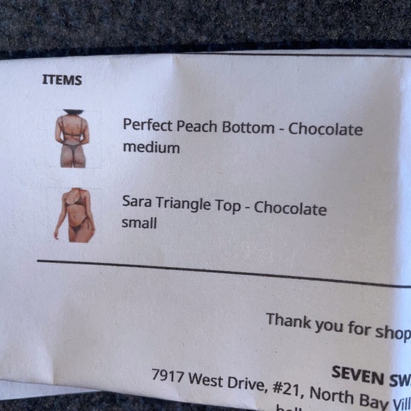 Seven Swim Chocolate Bikini Set - Picture 6 of 6